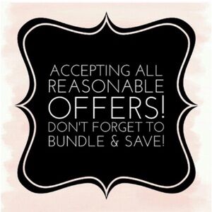 Shop my closet! All reasonable offers accepted!